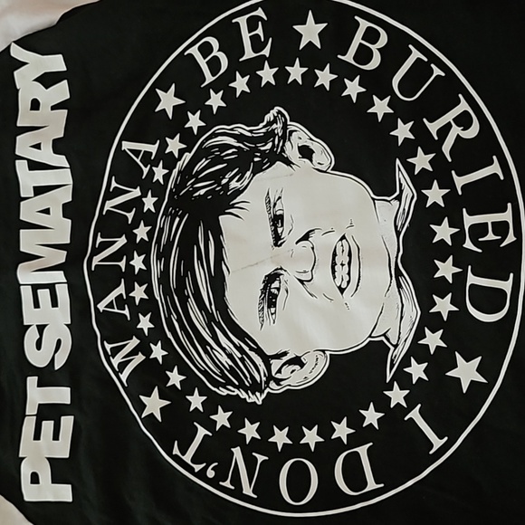 Pet Sematary Baseball Tee - Picture 2 of 9